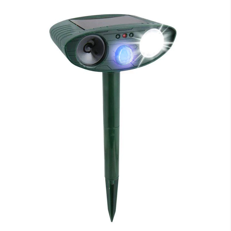 Ultrasonic Outdoor Animal Repeller - Solar Powered