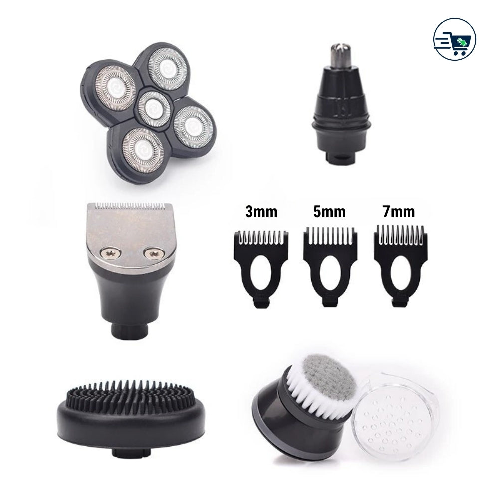 5D rechargeable shaver, accessories included