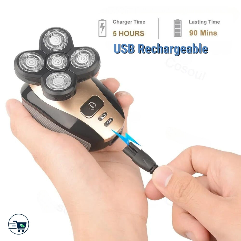 5D rechargeable shaver