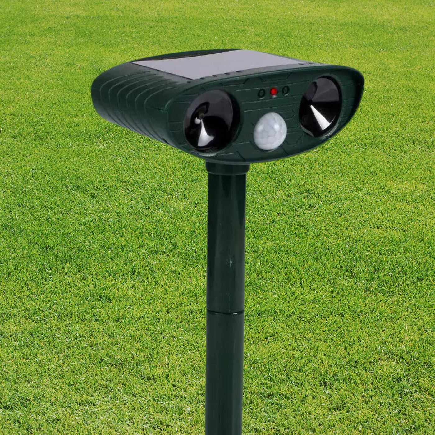 Ultrasonic Outdoor Animal Repeller - Solar Powered