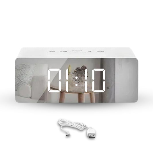 Digital Alarm Clock Mirror Design