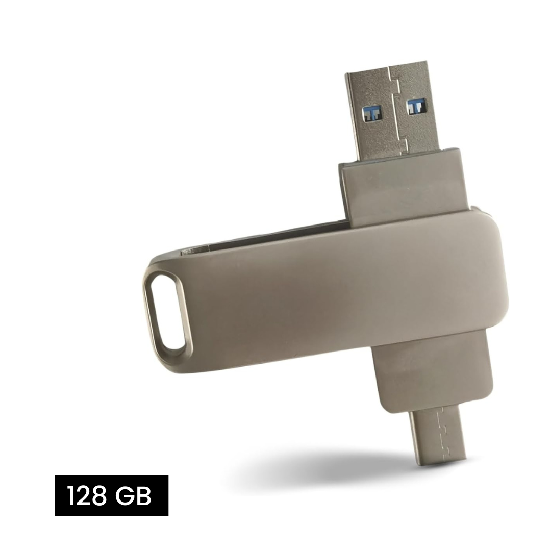 محرك فلاش USB C 128 جيجابايت